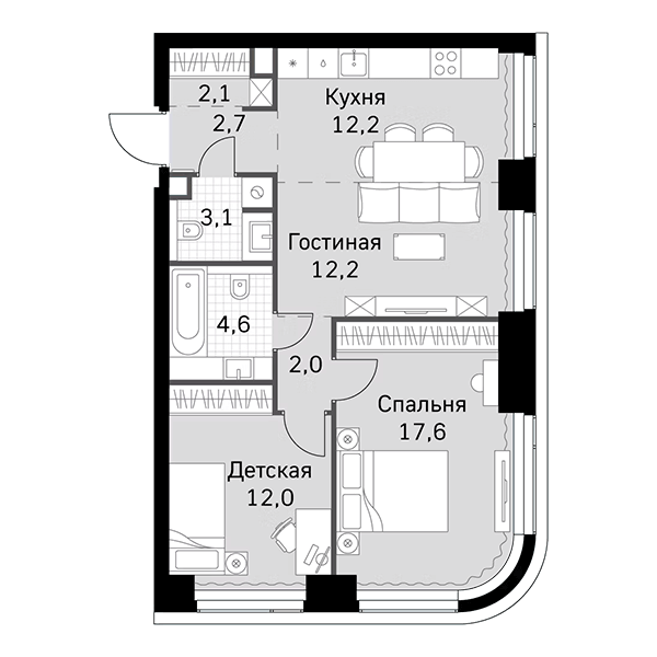 ЖК Amber City, Москва | Жилой комплекс «Амбер Сити» у метро «Беговая», ГК ФСК