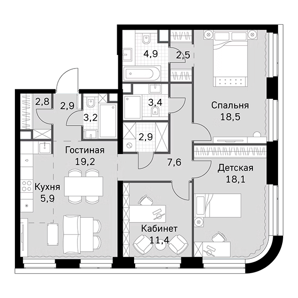 ЖК Amber City, Москва | Жилой комплекс «Амбер Сити» у метро «Беговая», ГК ФСК